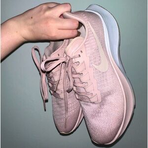 Womens Nike Air Zoom Pegasus Shoes, Color “Champagne”